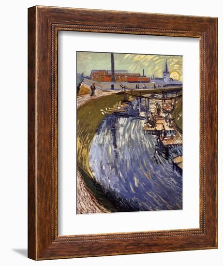 La Roubine du Roi, c.1888-Vincent van Gogh-Framed Giclee Print