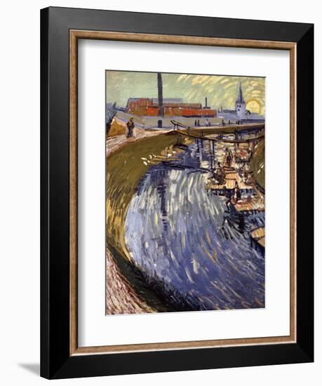 La Roubine du Roi, c.1888-Vincent van Gogh-Framed Giclee Print