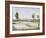 La Route de Gennevilliers : faubourg de Paris-Paul Signac-Framed Giclee Print