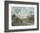 La route de Louveciennes-Camille Pissarro-Framed Giclee Print