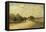 La Route de Mantes-Alfred Sisley-Framed Premier Image Canvas