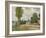 La Route de Versailles, 19th century, (1929)-Alfred Sisley-Framed Giclee Print