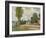 La Route de Versailles, 19th century, (1929)-Alfred Sisley-Framed Giclee Print