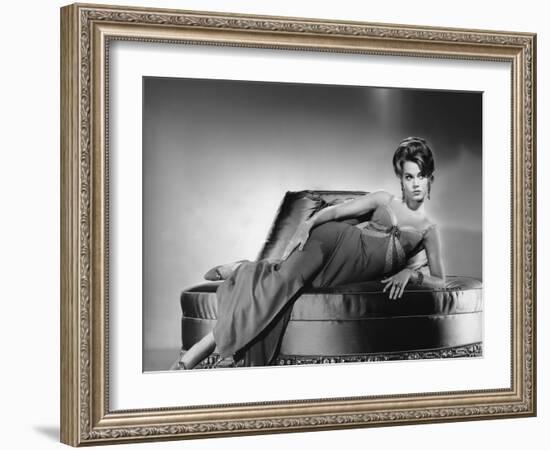 La rue chaude by EdwardDmytryk with Jane Fonda, 1962 --- Walk on the Wild Side by EdwardDmytryk wit-null-Framed Photo