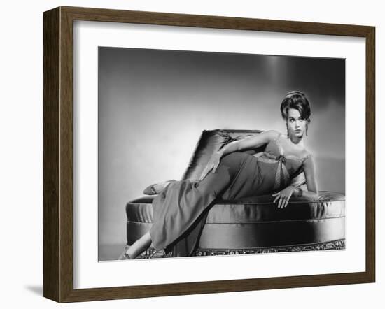 La rue chaude by EdwardDmytryk with Jane Fonda, 1962 --- Walk on the Wild Side by EdwardDmytryk wit-null-Framed Photo