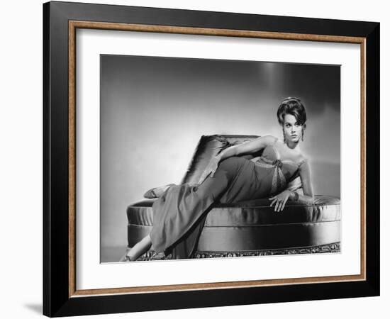 La rue chaude by EdwardDmytryk with Jane Fonda, 1962 --- Walk on the Wild Side by EdwardDmytryk wit-null-Framed Photo