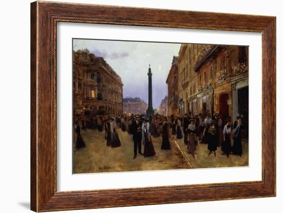 La Rue de la Paix-Jean Béraud-Framed Giclee Print