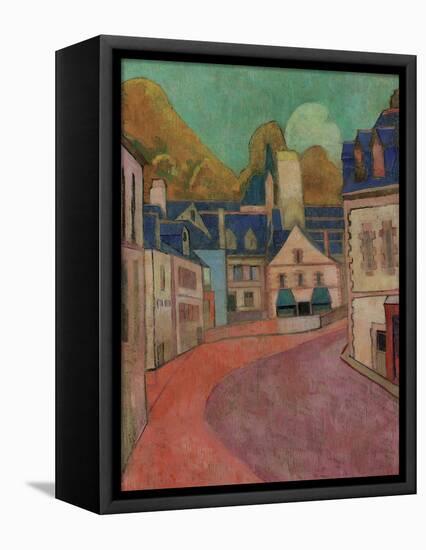 La Rue Rose, Pont-Aven, 1892-Emile Bernard-Framed Premier Image Canvas