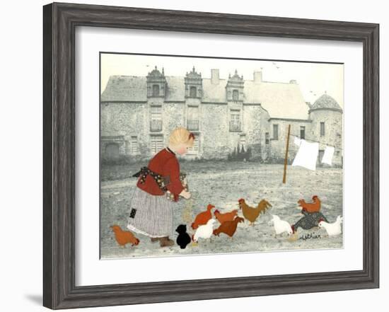 La Ruee Vers l'Or-Diane Ethier-Framed Art Print