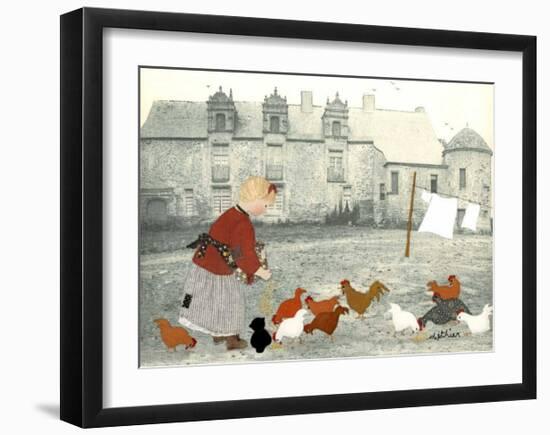 La Ruee Vers l'Or-Diane Ethier-Framed Art Print