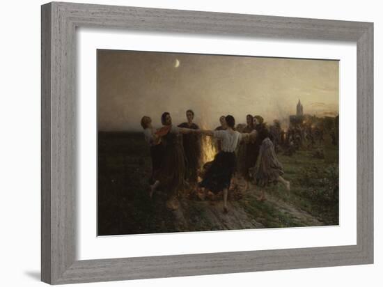 La Saint-Jean, 1875-Jules Breton-Framed Giclee Print