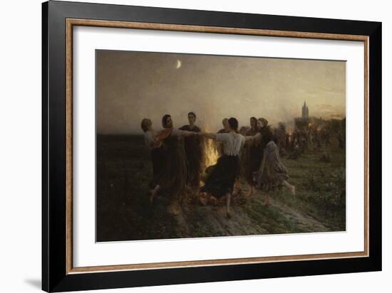 La Saint-Jean, 1875-Jules Breton-Framed Giclee Print