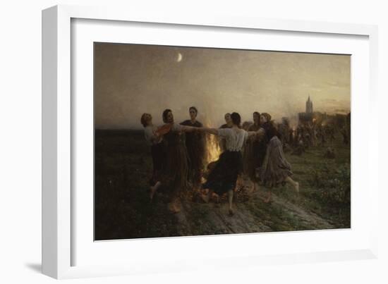 La Saint-Jean, 1875-Jules Breton-Framed Giclee Print