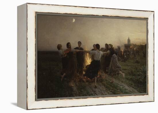 La Saint-Jean, 1875-Jules Breton-Framed Premier Image Canvas