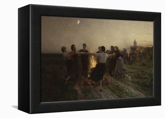 La Saint-Jean, 1875-Jules Breton-Framed Premier Image Canvas