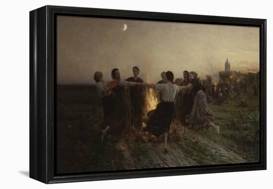 La Saint-Jean, 1875-Jules Breton-Framed Premier Image Canvas