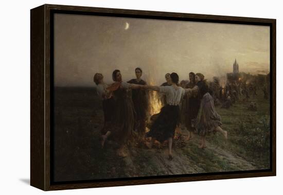 La Saint-Jean, 1875-Jules Breton-Framed Premier Image Canvas