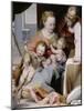 La Sainte Famille au chat-Federico Barocci-Mounted Giclee Print