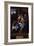 La Sainte Famille Avec Saint Jean Baptiste Enfant. Peinture De Annibale Carracci (Annibal Carrache,-Annibale Carracci-Framed Giclee Print