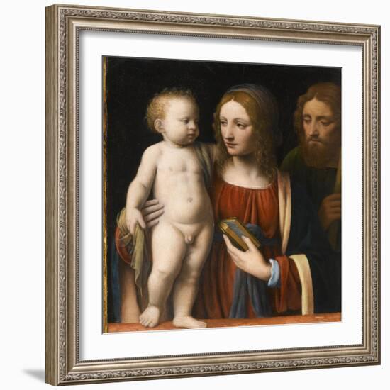 La Sainte Famille-Bernardino Luini-Framed Giclee Print