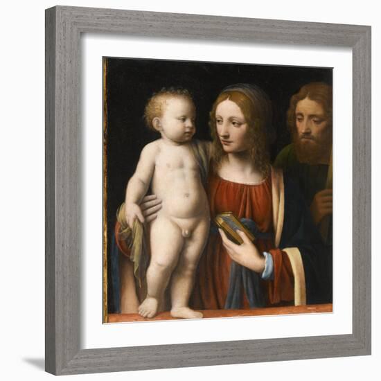 La Sainte Famille-Bernardino Luini-Framed Giclee Print