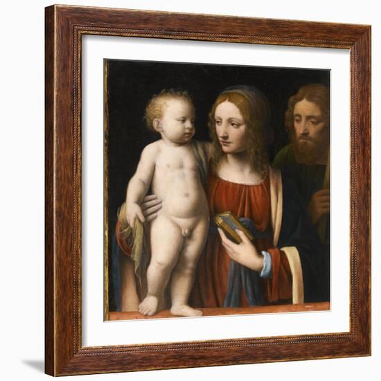 La Sainte Famille-Bernardino Luini-Framed Giclee Print