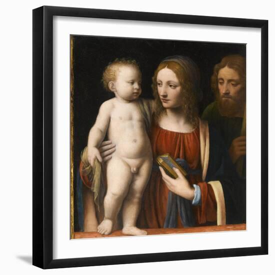 La Sainte Famille-Bernardino Luini-Framed Giclee Print