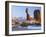 La Sal Mountains, Balanced Rock at Sunset, Arches National Park, Utah, USA-Scott T. Smith-Framed Photographic Print