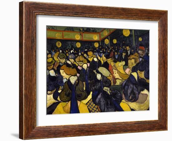 La salle de danse à Arles-Vincent van Gogh-Framed Giclee Print