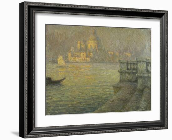 La Salute, Venice-Henri Eugene Augustin Le Sidaner-Framed Giclee Print