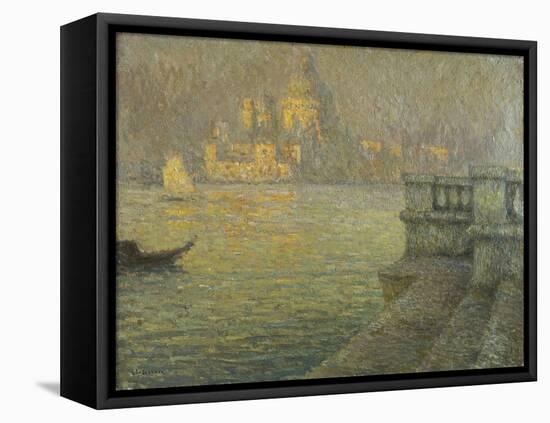 La Salute, Venice-Henri Eugene Augustin Le Sidaner-Framed Premier Image Canvas