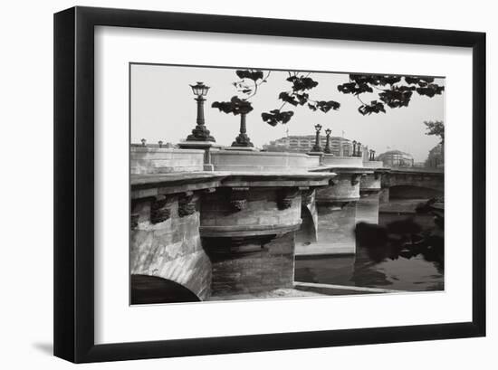 La Samaritaine Pont Neuf Paris-null-Framed Art Print