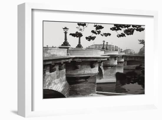 La Samaritaine Pont Neuf Paris-null-Framed Art Print