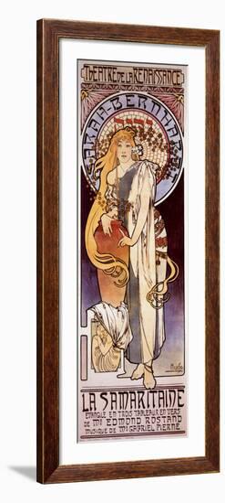 La Samaritaine-Alphonse Mucha-Framed Art Print