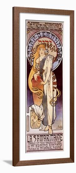 La Samaritaine-Alphonse Mucha-Framed Art Print