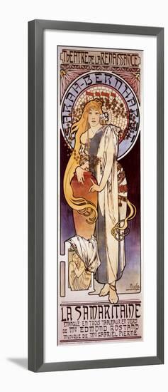 La Samaritaine-Alphonse Mucha-Framed Art Print