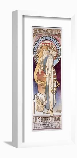 La Samaritaine-Alphonse Mucha-Framed Premium Giclee Print