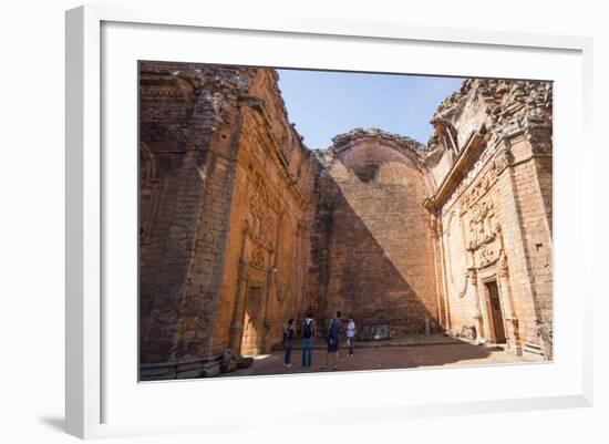 La Santisima Trinidad De Parana, One of the Best Preserved Jesuit Missions, Paraguay-Peter Groenendijk-Framed Photographic Print