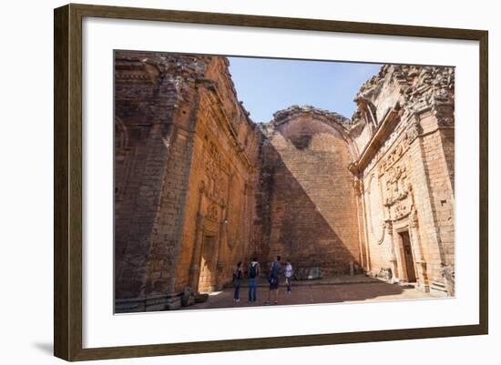 La Santisima Trinidad De Parana, One of the Best Preserved Jesuit Missions, Paraguay-Peter Groenendijk-Framed Photographic Print