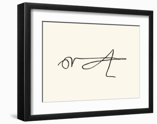 La Sauterelle, c.1907-Pablo Picasso-Framed Serigraph
