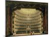 La Scala, Milan, During a Performance-null-Mounted Giclee Print