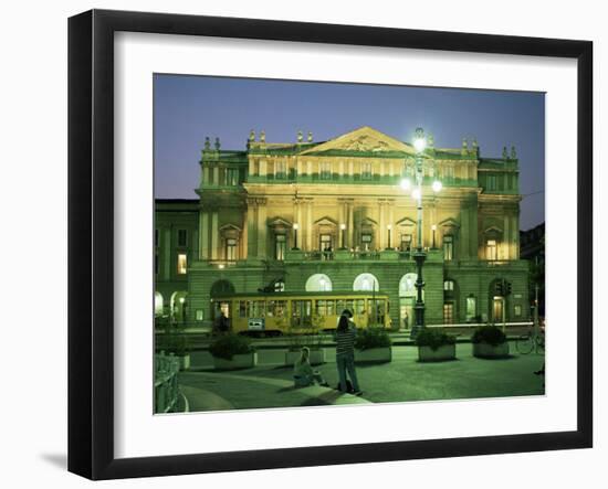 La Scala Opera House, Milan, Lombardia, Italy-Peter Scholey-Framed Photographic Print