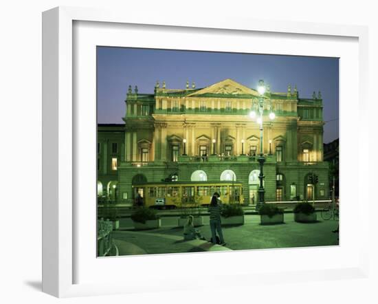 La Scala Opera House, Milan, Lombardia, Italy-Peter Scholey-Framed Photographic Print