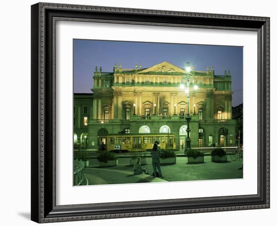 La Scala Opera House, Milan, Lombardia, Italy-Peter Scholey-Framed Photographic Print