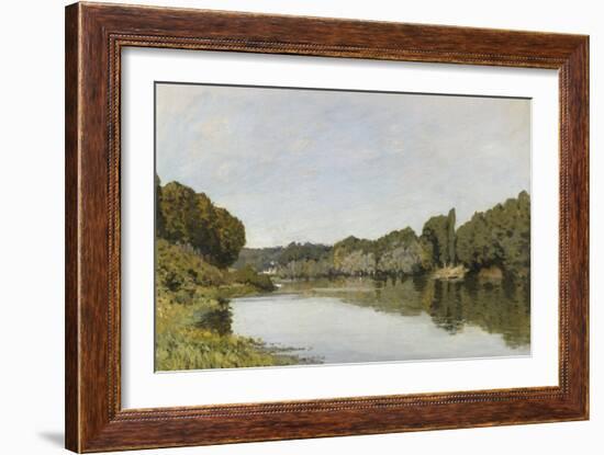 La Seine à Bougival-Alfred Sisley-Framed Giclee Print