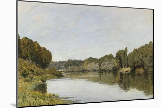 La Seine à Bougival-Alfred Sisley-Mounted Giclee Print