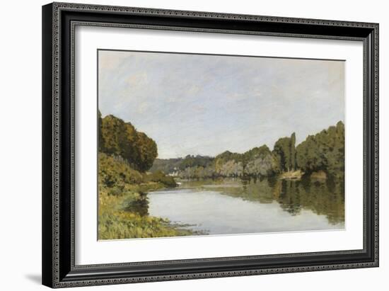 La Seine à Bougival-Alfred Sisley-Framed Giclee Print