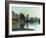 La Seine a Vetheuil, 1881-Claude Monet-Framed Giclee Print