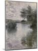 La Seine à Vétheuil-Claude Monet-Mounted Giclee Print