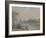 La Seine et le Louvre-Camille Pissarro-Framed Giclee Print